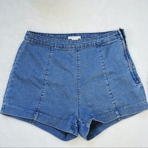 High Waisted Jean Shorts